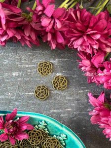 خرجکار گل رز برنزی