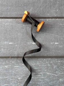 روبان گروگرن_ 1سانت مشکی