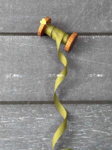 روبان گروگرن _ 1سانت   سبز