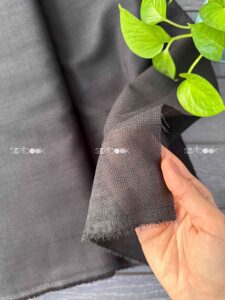 پارچه لینن اتووال مشکی