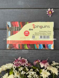 پک 60 عددی نخ گلدوزی