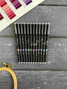 خودکار نوک تیز مخصوص گلدوزی (مدل کهکشانی یا ماه تولد)