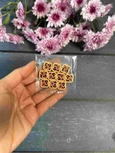 مهره های تزیینی چوبی کد 238