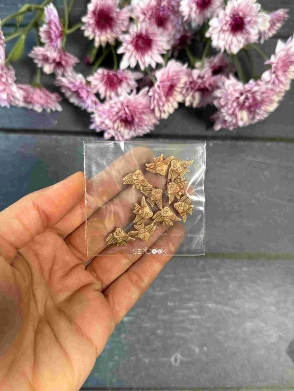 مهره های تزیینی چوبی کد 239