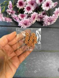 مهره های تزیینی چوبی کد 240