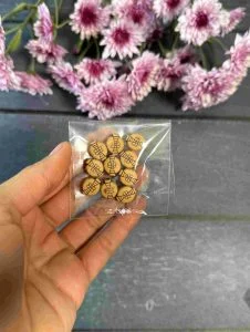 مهره های تزیینی چوبی کد 242