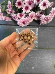 مهره های تزیینی چوبی کد 243