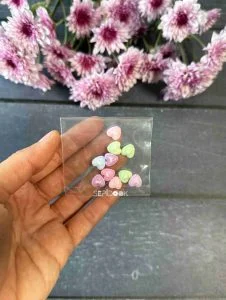 مهره های تزیینی رنگی کد 263