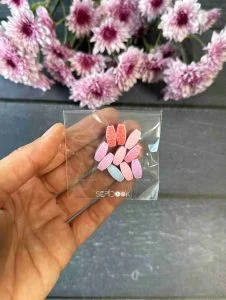 مهره های تزیینی رنگی کد 264