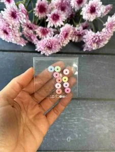 مهره های تزیینی رنگی کد 265