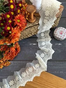 تور ارگانزا طرح آفتابگردون