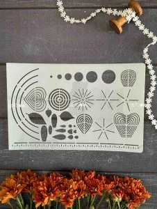 شابلون قلب دار (کد 05)