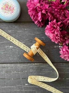 نوار کتان قلاببافی (چشمی)