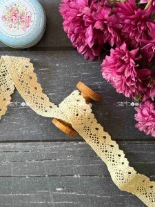 نوار کتان قلاببافی (دندونه دار خطی)