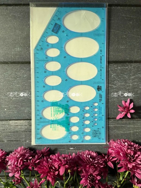 شابلون مهندسی بیضی