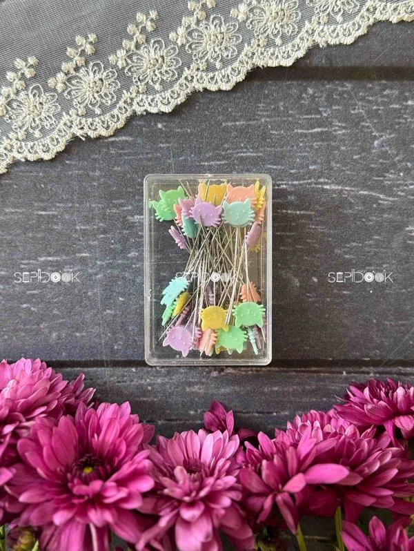 سوزن ته گرد مدل گربه 80 عددی