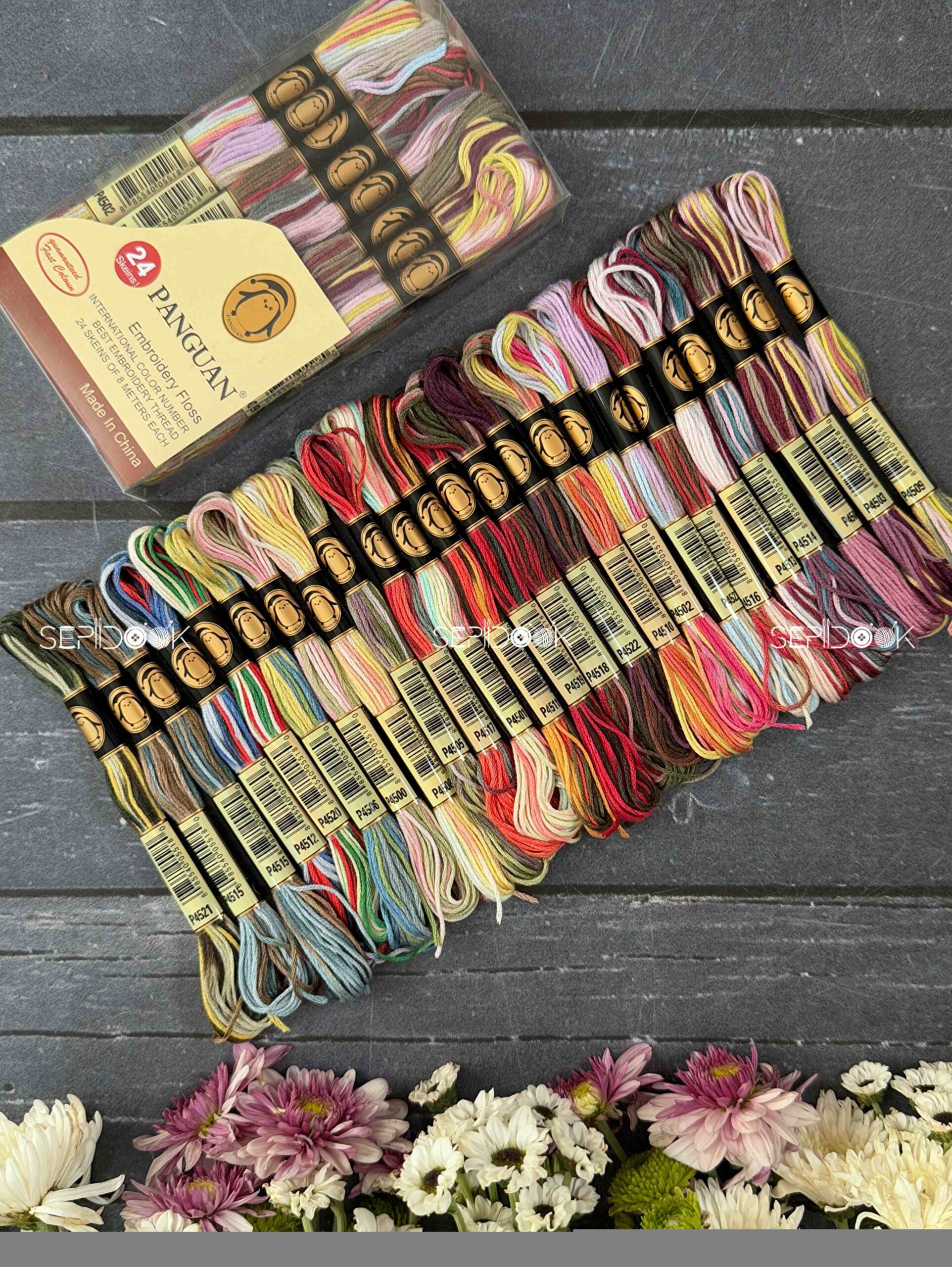 پک 24 عددی نخ کالوریس پنگوئن