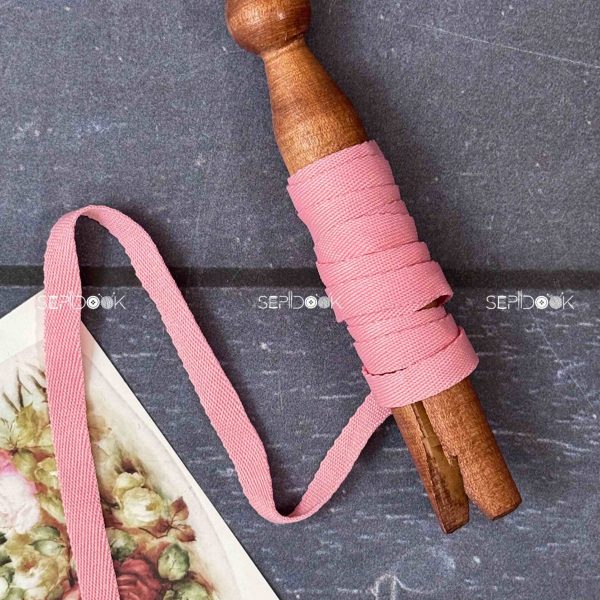 نوار ترویرا_1سانت صورتی _ 5 متری