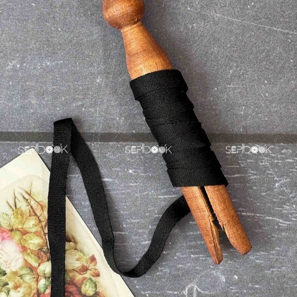 نوار ترویرا _ 1سانت مشکی _ 5 متری