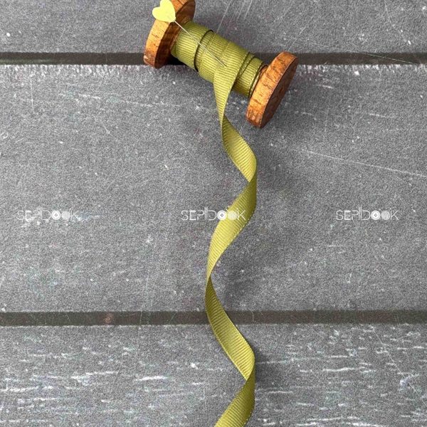 روبان گروگرن _ 1سانت   سبز