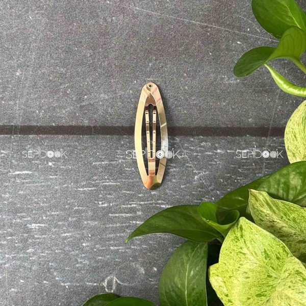 گیره تق تقی بیضی (6.5سانتی)