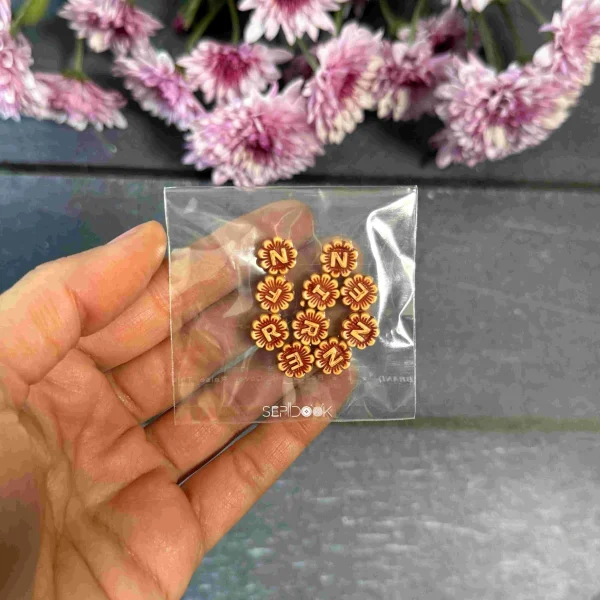 مهره های تزیینی چوبی کد 240