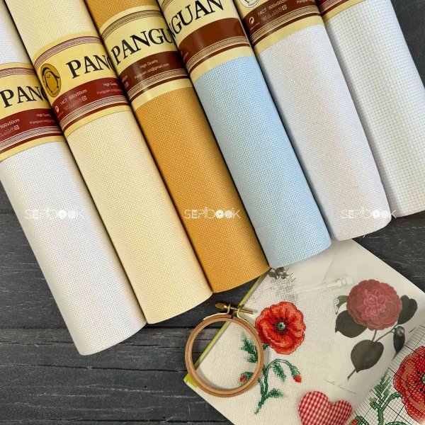 پارچه شماره دوزی پنگوئن