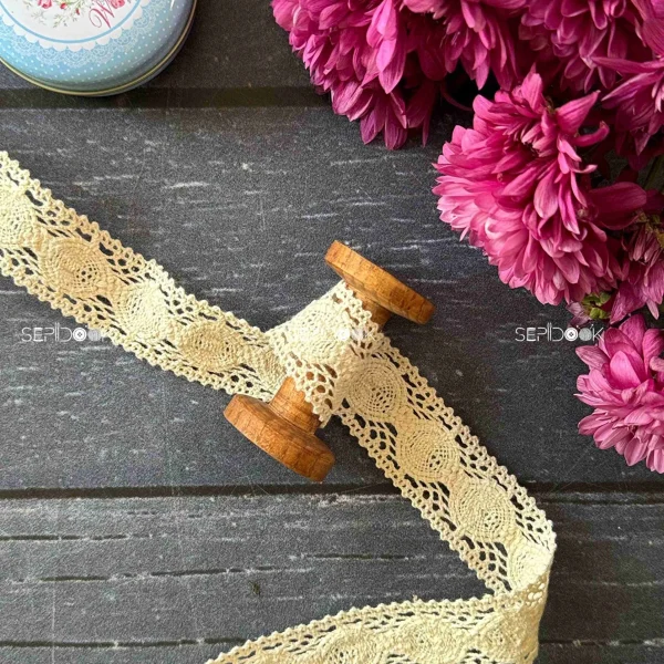 نوار کتان قلاببافی (بیضی)