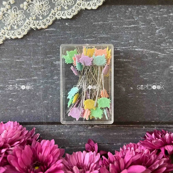 سوزن ته گرد مدل گربه 80 عددی