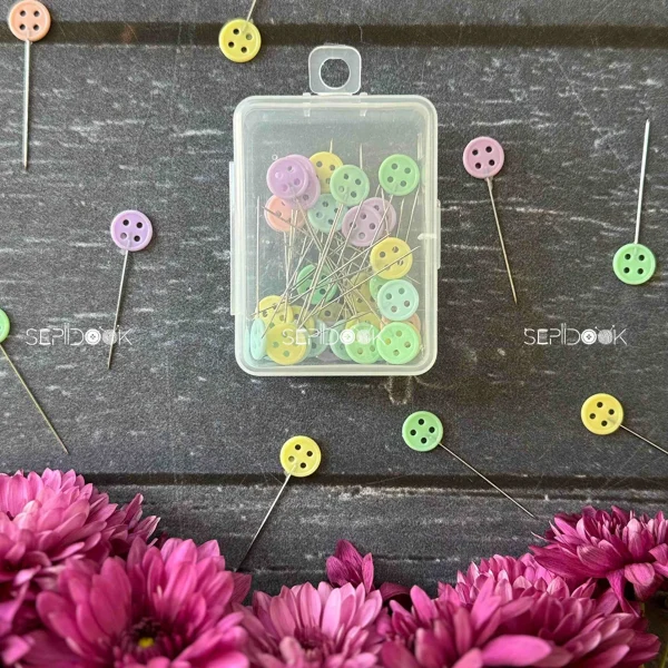 سوزن ته گرد مدل دکمه 50 عددی