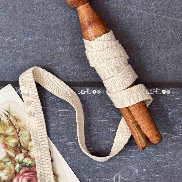 نوار خام پنبه ای کرم(بند عینک)